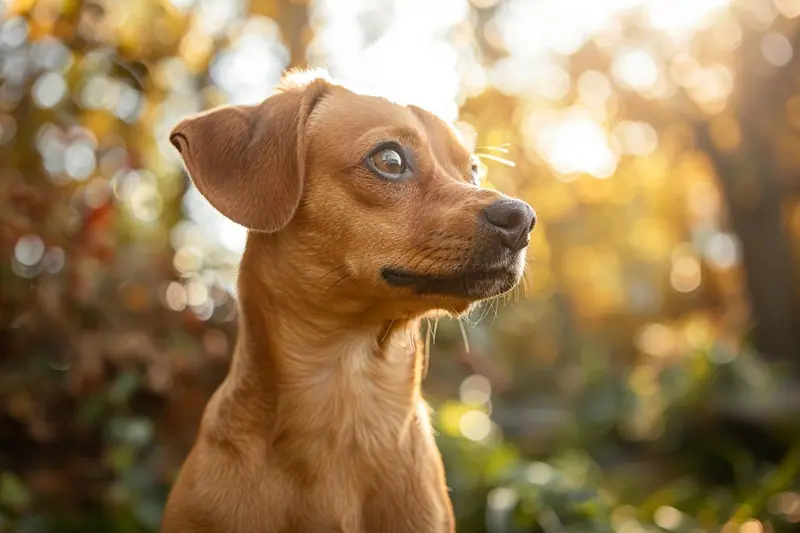 Une enfant et son père choisissent le nom de leur chien en consultant une liste de prénoms à la table de la cuisine.