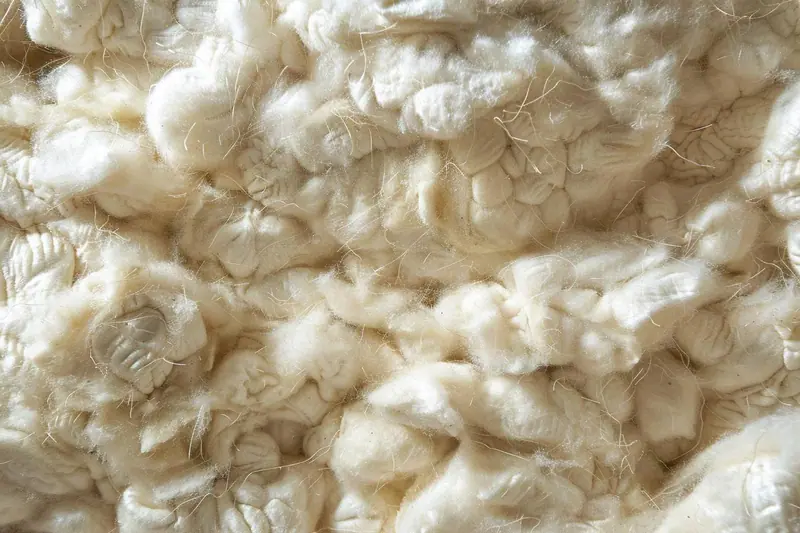 Artisan soufflant de la ouate de cellulose dans les combles perdus d’une maison familiale